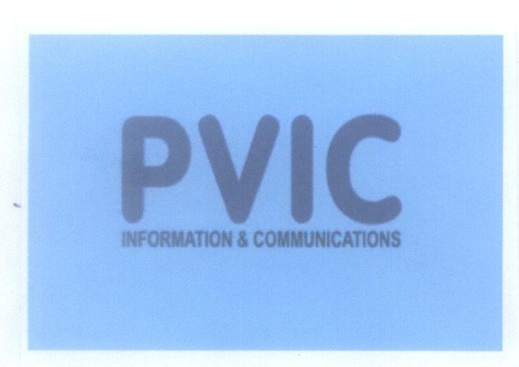 Mẫu nhãn hiệu PVIC INFORMATION & COMMUNICATIONS