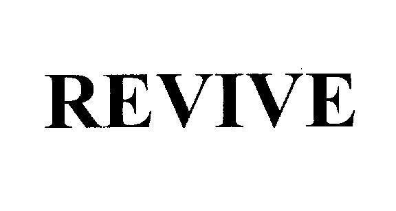 Mẫu nhãn hiệu REVIVE