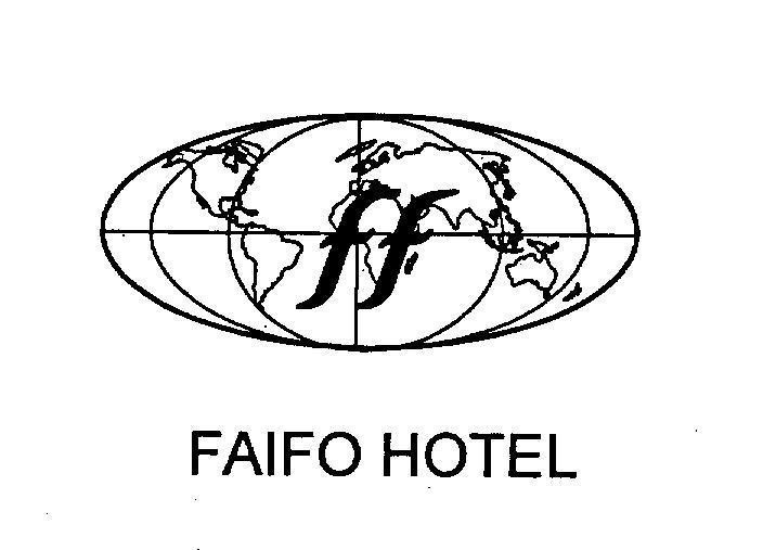 Mẫu nhãn hiệu ff FAIFO HOTEL
