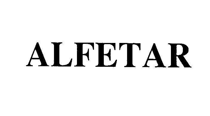Mẫu nhãn hiệu ALFETAR