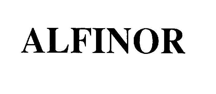 Mẫu nhãn hiệu ALFINOR