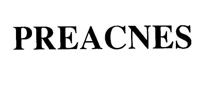 Mẫu nhãn hiệu PREACNES