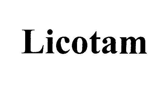 Mẫu nhãn hiệu Licotam