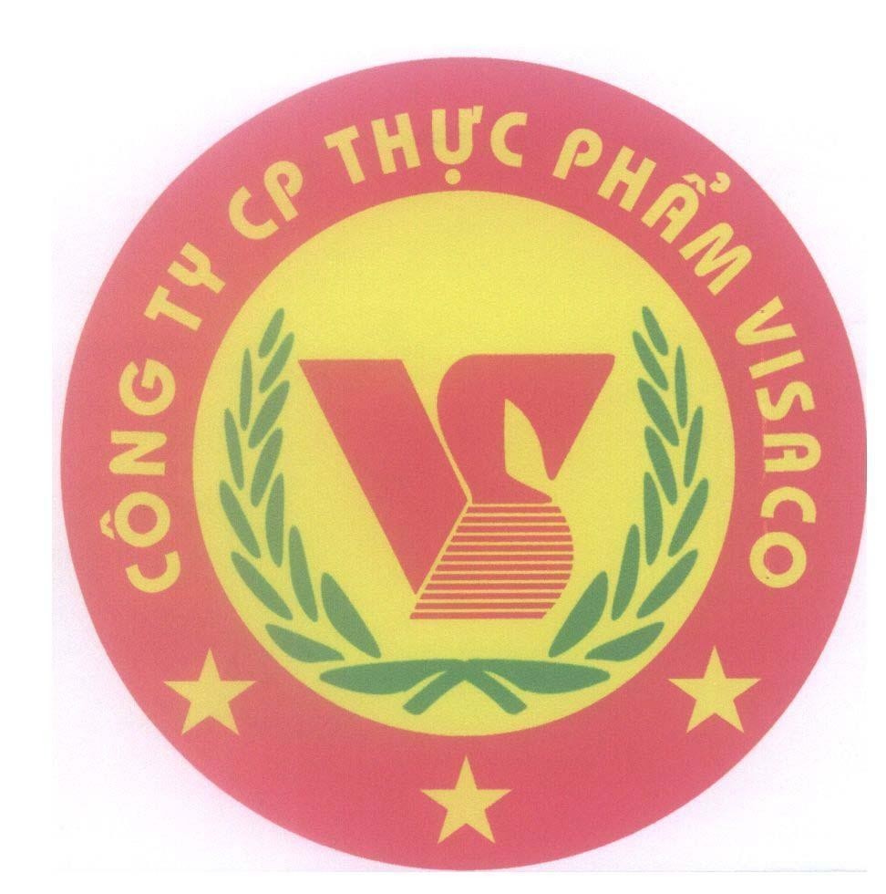 Mẫu nhãn hiệu V S Công Ty CP Thực Phẩm VISACO