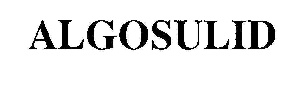 Mẫu nhãn hiệu ALGOSULID