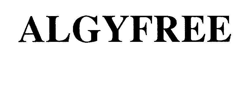 Mẫu nhãn hiệu ALGYFREE