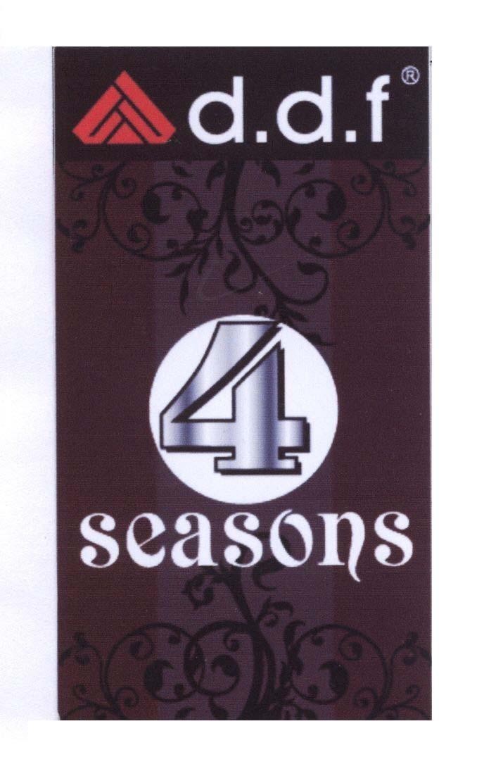 Mẫu nhãn hiệu d.d.f 4 seasons
