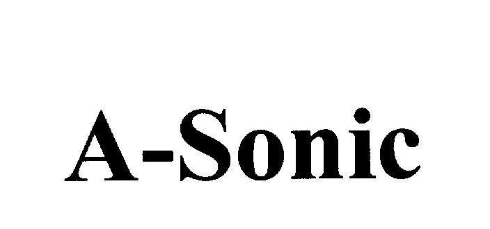 Mẫu nhãn hiệu A-Sonic