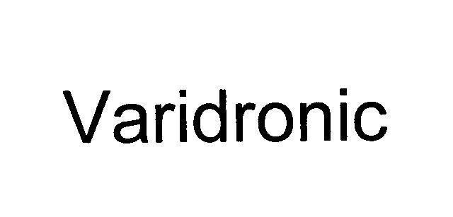 Mẫu nhãn hiệu Varidronic