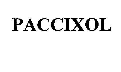 Mẫu nhãn hiệu PACCIXOL