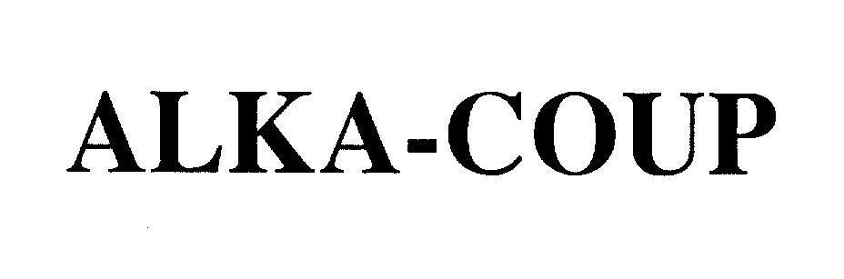 Mẫu nhãn hiệu ALKA - COUP