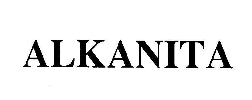 Mẫu nhãn hiệu ALKANITA