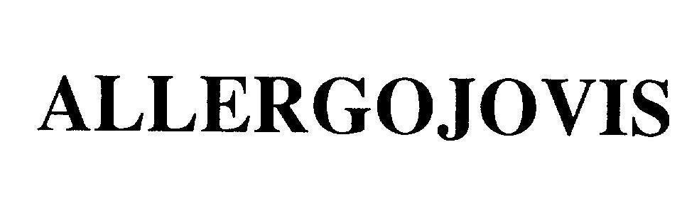 Mẫu nhãn hiệu ALLERGOJOVIS