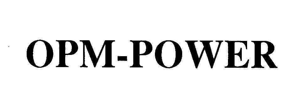 Mẫu nhãn hiệu OPM-POWER