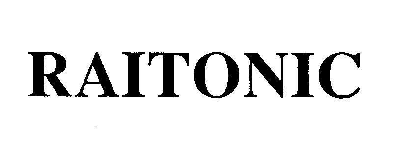 Mẫu nhãn hiệu RAITONIC