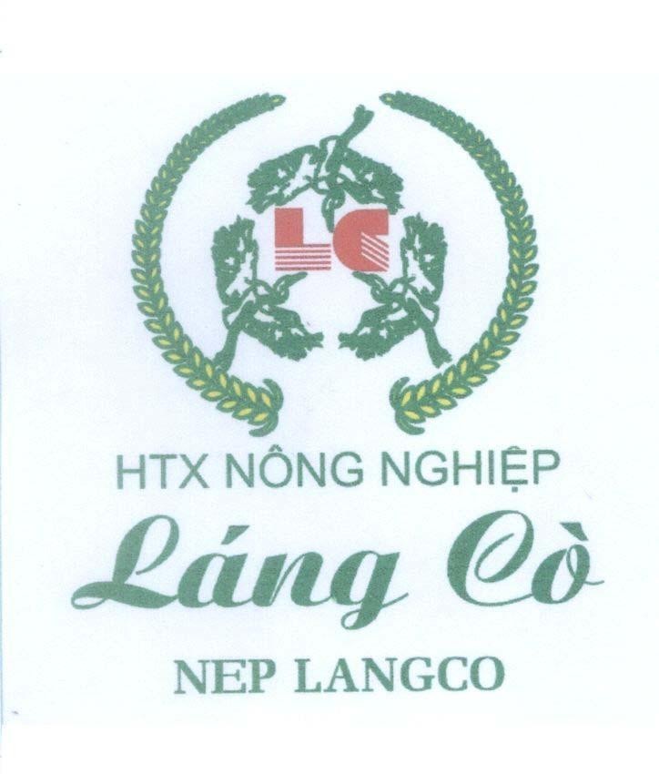 Mẫu nhãn hiệu LC LG Láng Cò NEP LANGCO HTX Nông Nghiệp