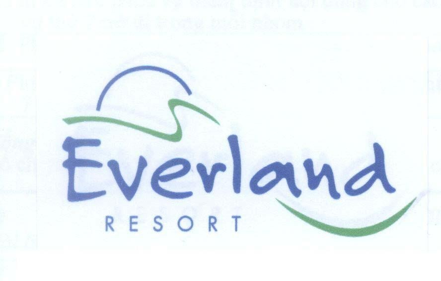 Mẫu nhãn hiệu Everland RESORT