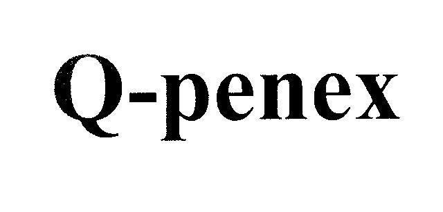 Mẫu nhãn hiệu Q - penex