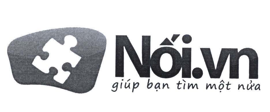 Mẫu nhãn hiệu Nối.vn giúp bạn tìm một nửa