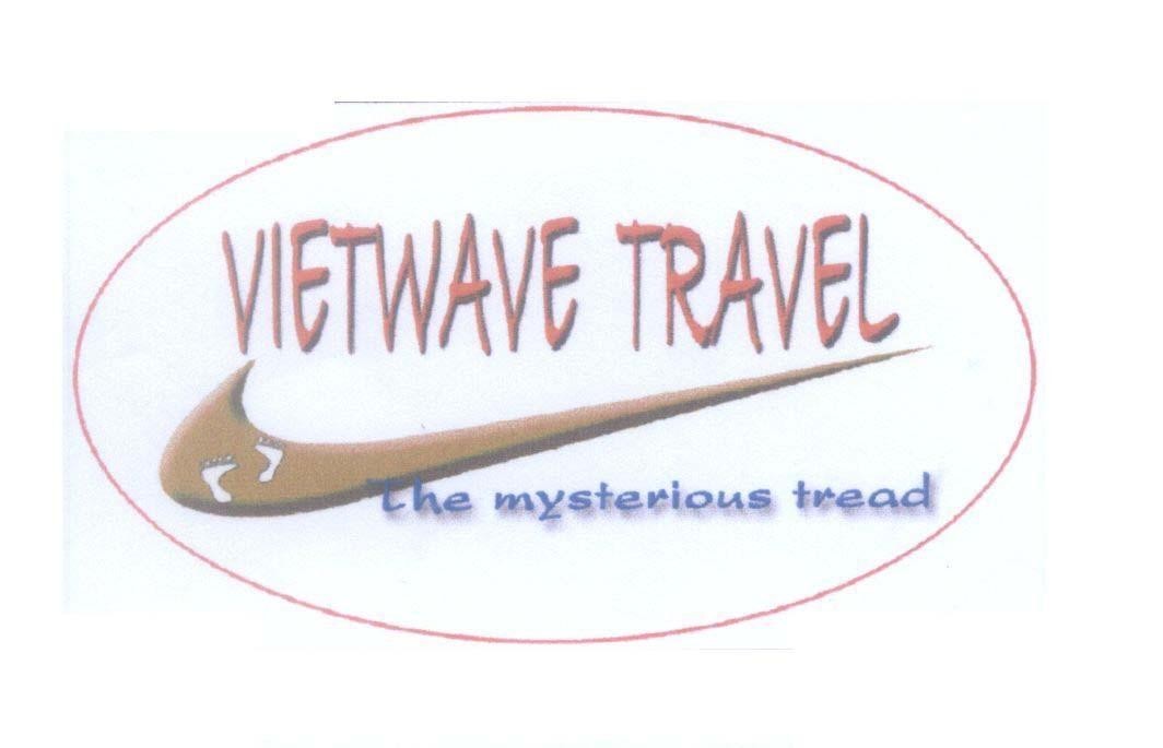 Mẫu nhãn hiệu VIETWAVE TRAVEL The mysterious tread