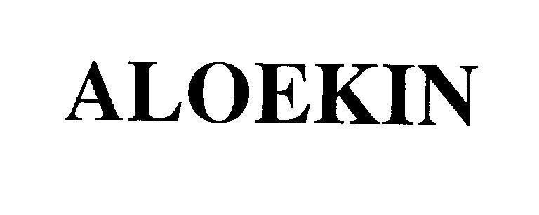 Mẫu nhãn hiệu ALOEKIN