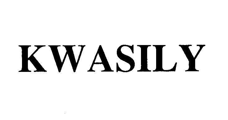 Mẫu nhãn hiệu KWASILY
