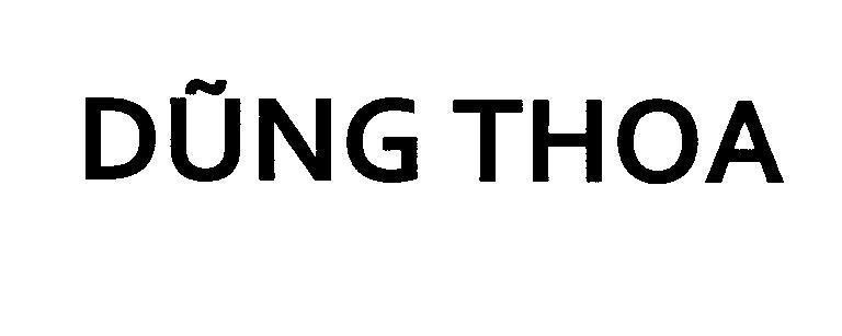 Mẫu nhãn hiệu Dũng Thoa