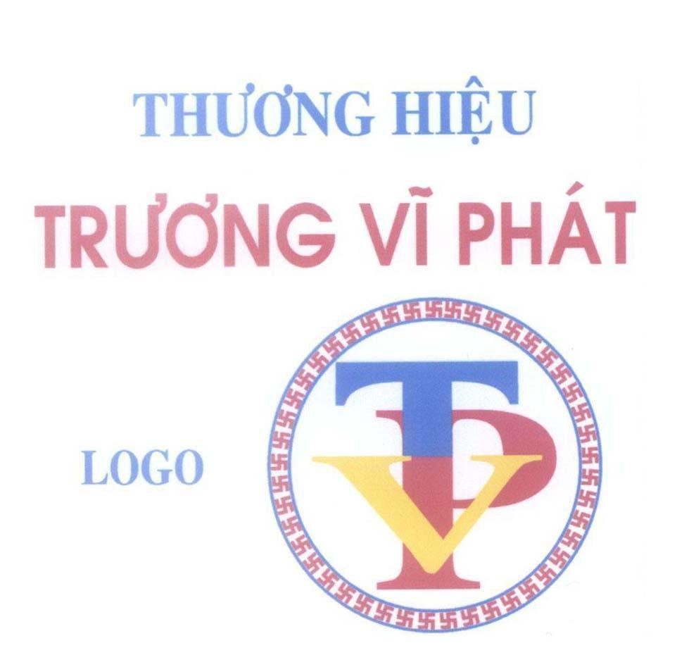 Mẫu nhãn hiệu Trương Vĩ Phát Thương Hiệu LOGO TVP