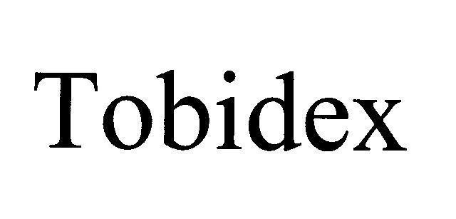 Mẫu nhãn hiệu Tobidex