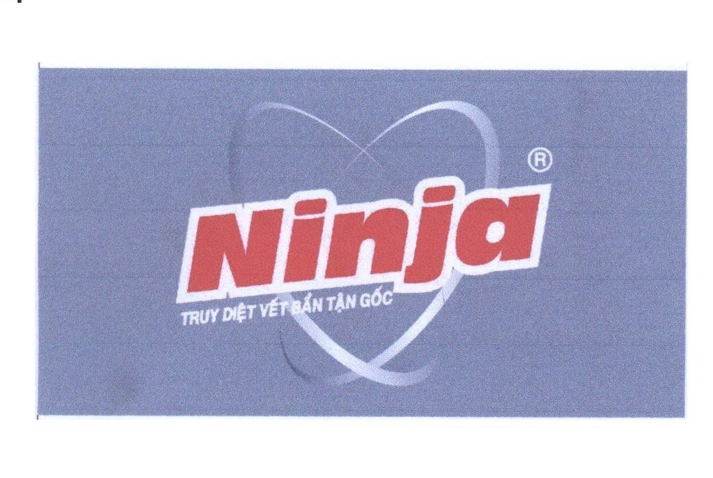 Mẫu nhãn hiệu Ninja Truy Diệt Vết Bẩn Tận Gốc