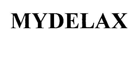 Mẫu nhãn hiệu MYDELAX