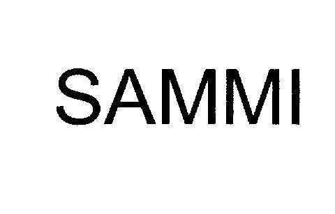 Mẫu nhãn hiệu SAMMI