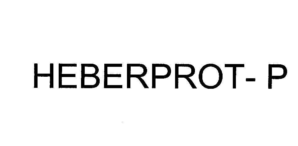 Mẫu nhãn hiệu HEBERPROT-P