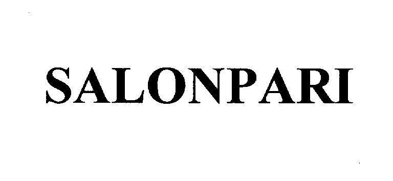Mẫu nhãn hiệu SALONPARI