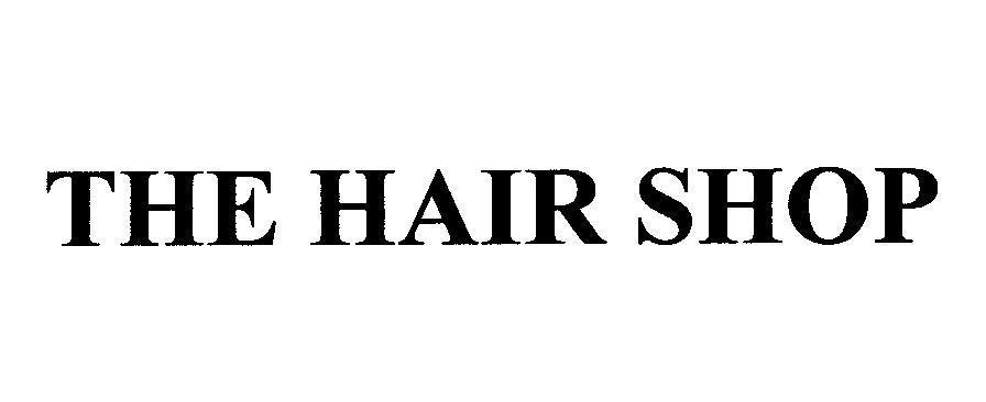 Mẫu nhãn hiệu THE HAIR SHOP