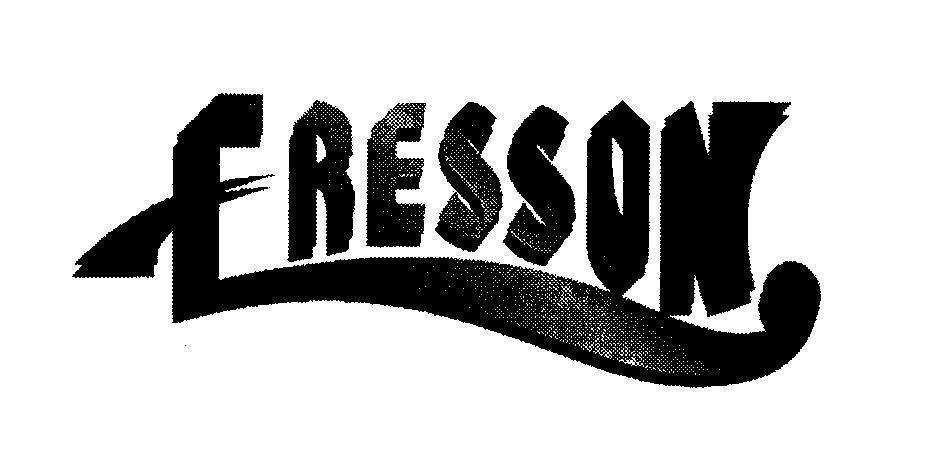 Mẫu nhãn hiệu ERESSON