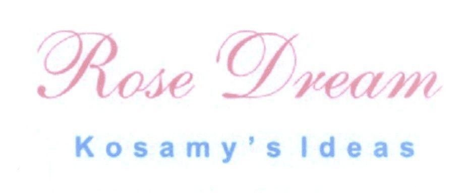 Mẫu nhãn hiệu Rose Dream Kosamy's Ideas