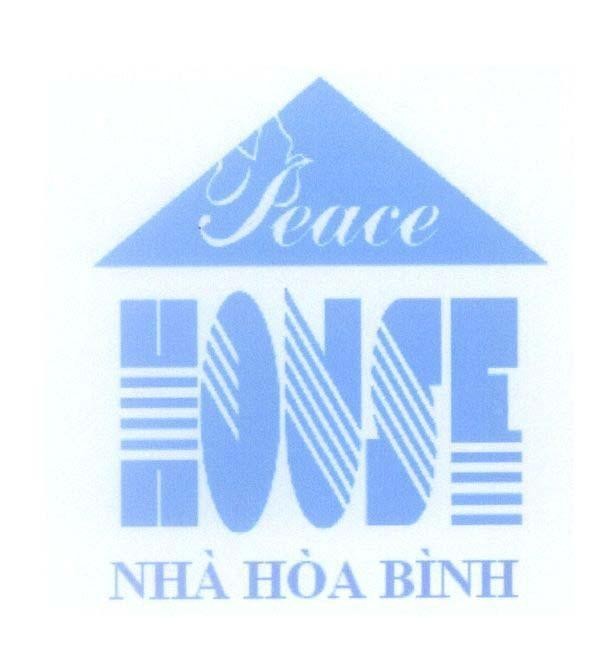 Mẫu nhãn hiệu Peace HOUSE Nhà Hoà Bình