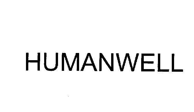 Mẫu nhãn hiệu HUMANWELL