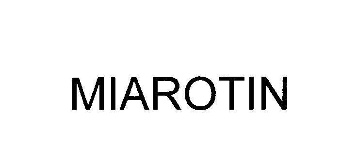 Mẫu nhãn hiệu MIAROTIN
