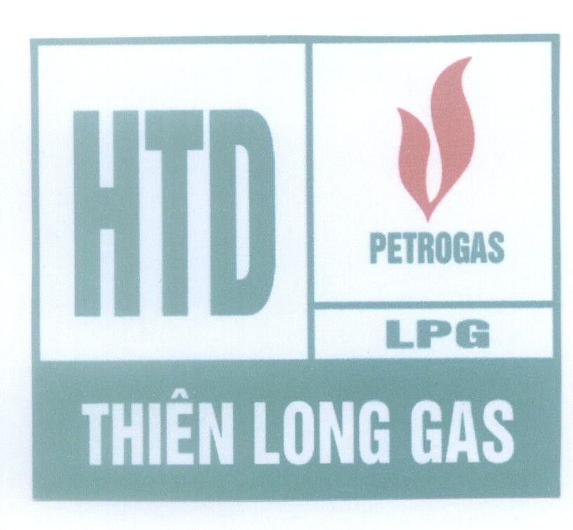 Mẫu nhãn hiệu HTD THIÊN LONG GAS PETROGAS LPG