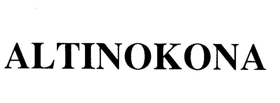 Mẫu nhãn hiệu ALTINOKONA