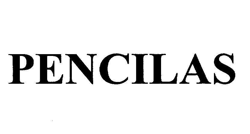 Mẫu nhãn hiệu PENCILAS