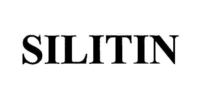 Mẫu nhãn hiệu SILITIN