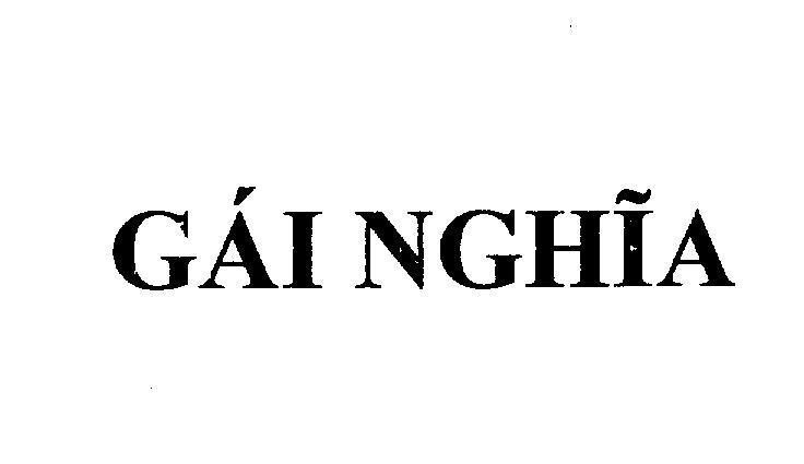 Mẫu nhãn hiệu Gái Nghĩa