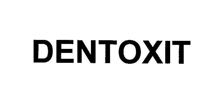 Mẫu nhãn hiệu DENTOXIT