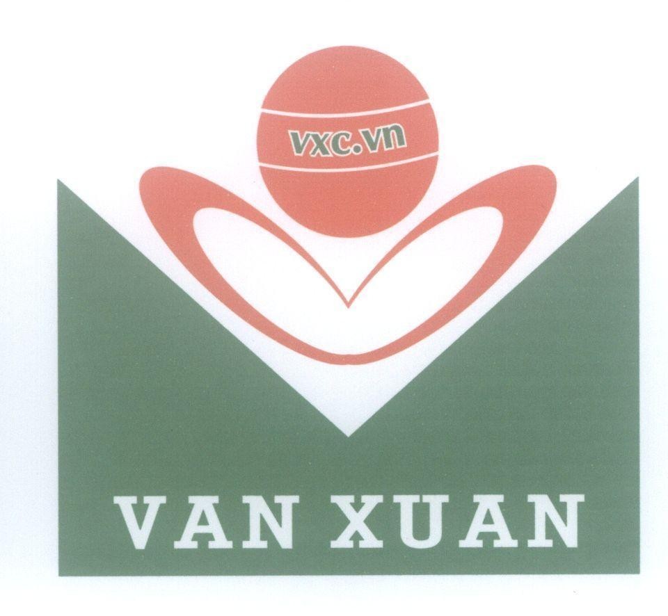 Mẫu nhãn hiệu VAN XUAN VXC . VN