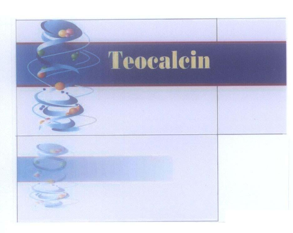 Mẫu nhãn hiệu Teocalcin