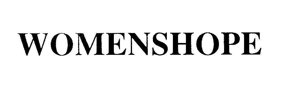 Mẫu nhãn hiệu WOMENSHOPE