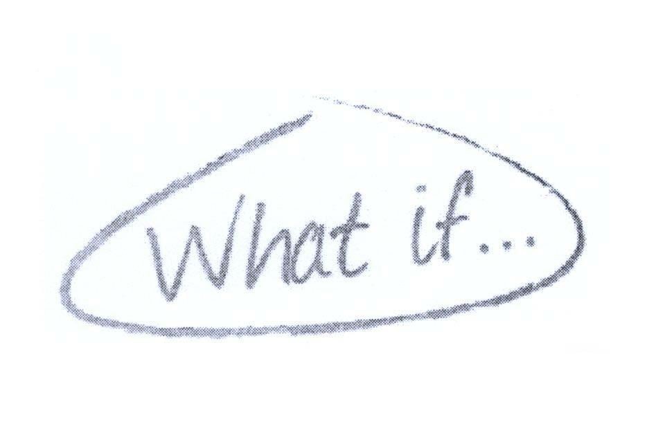 Mẫu nhãn hiệu What if...